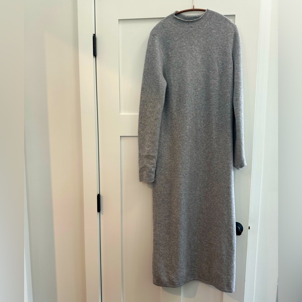 Emrys Long-M Dress - Light Grey Melange main image 1